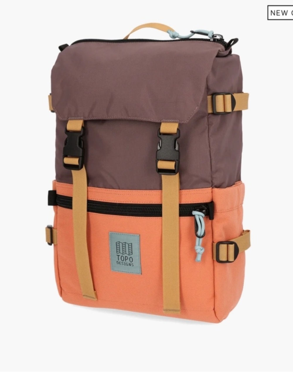 Topo Designs Rover Pack Classic - Coral/Peppercorn